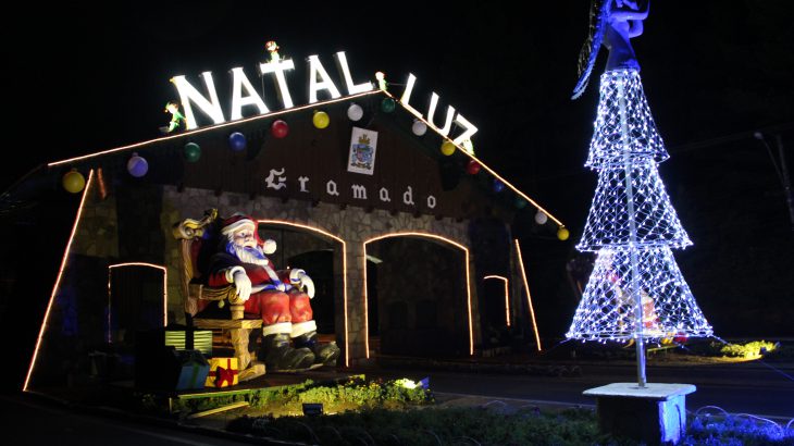 Luzes de Natal em Gramado