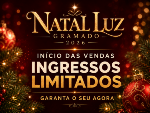 Leia mais sobre o artigo Ingressos para o Natal Luz Gramado 2026 Já Estão à Venda!